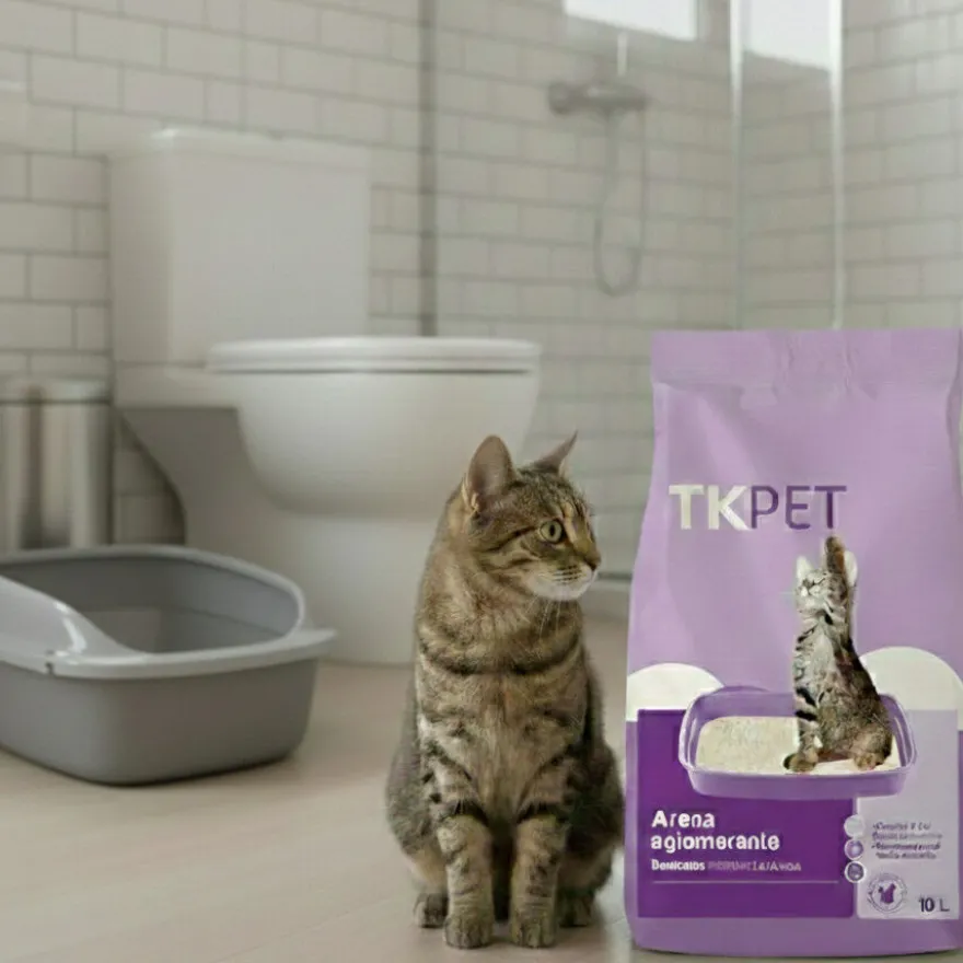 TK-Pet Areia Aglomerante Betonite e Lavanda para gatos