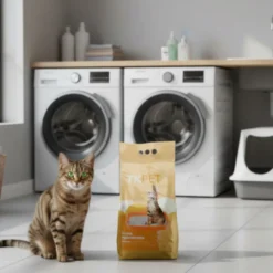 TK-Pet Areia Aglomerante de Bentonita Natural com perfume de Laranja para gatos