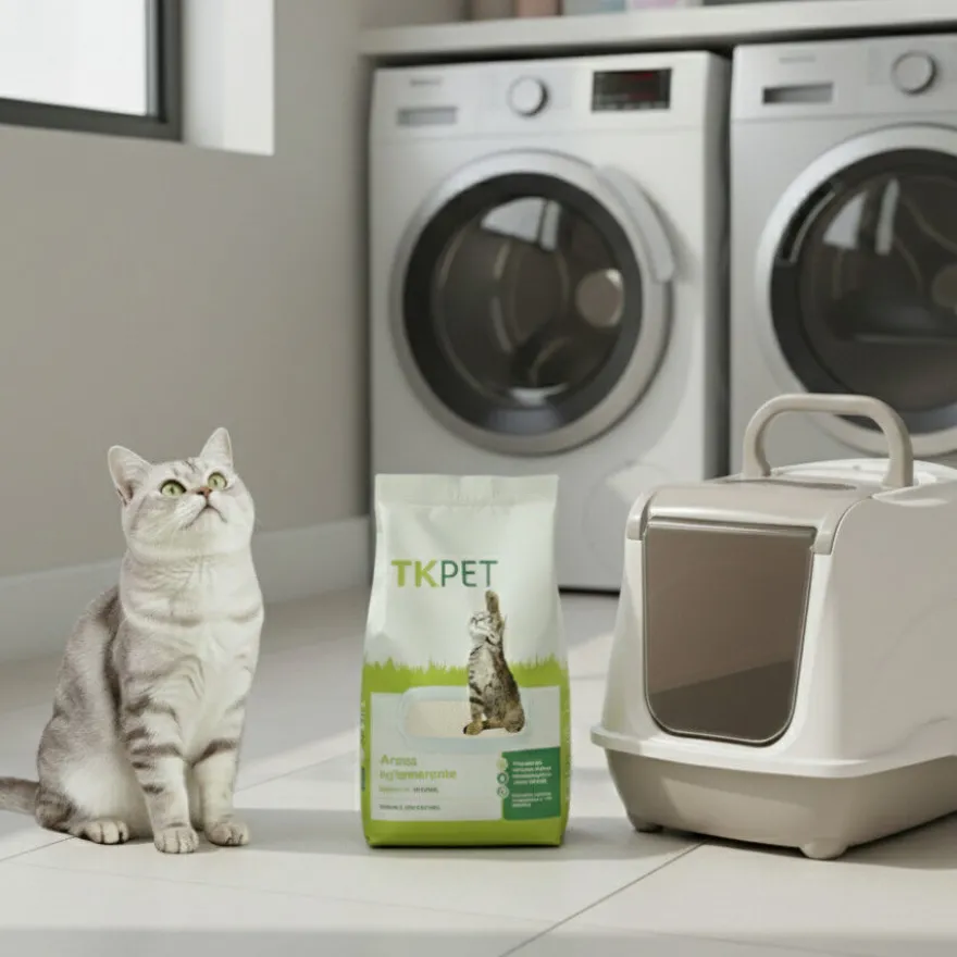 TK-Pet Areia Aglomerante de Bentonita Natural para gatos