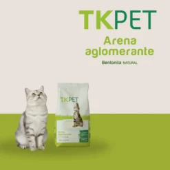 TK-Pet Areia Aglomerante de Bentonita Natural para gatos