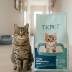 TK-Pet Areia Aglomerante de Bentonita Talco Perfumado para gatos