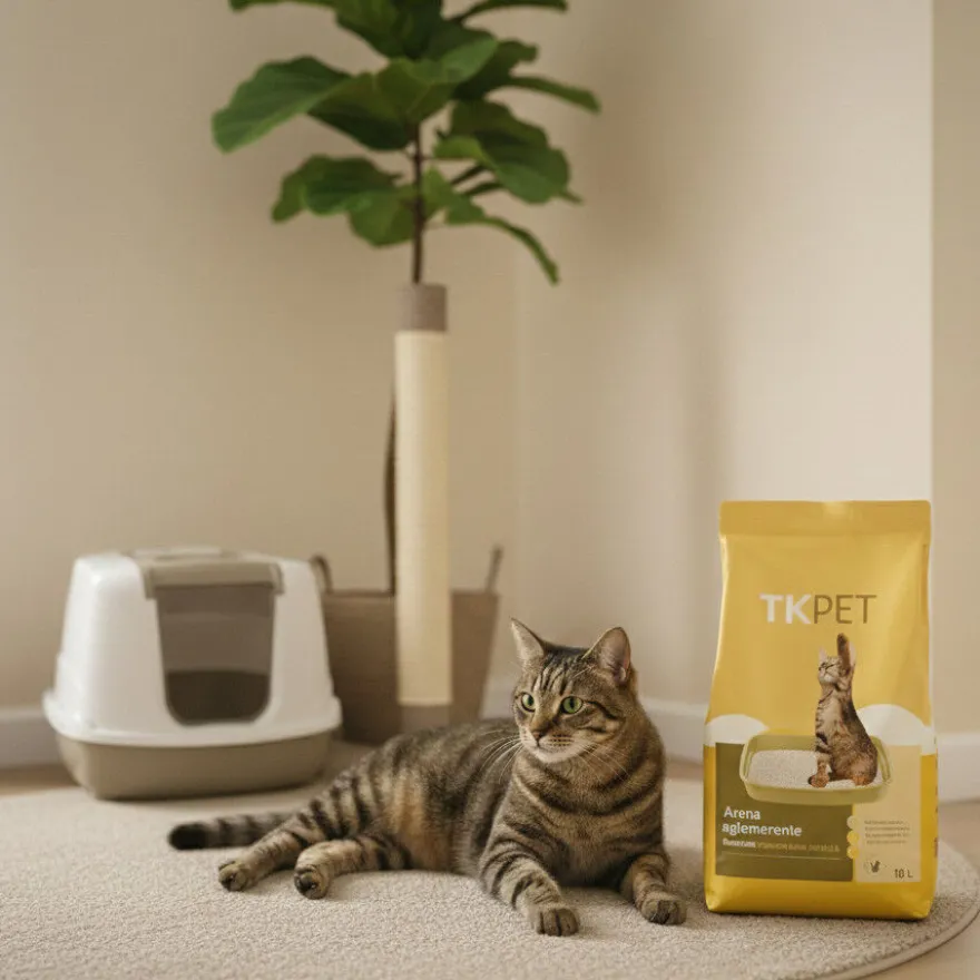 TK-Pet Areia Aglomerante de Bentonite e Marselha para gatos