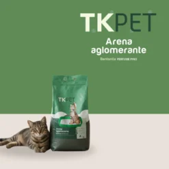 TK-Pet Areia aglomerante de bentonite e pinho para gatos
