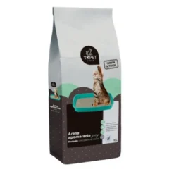 TK-Pet Areia Aglomerante Grey de Bentonite com Carvão Ativo para gatos