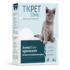 TK-Pet Clinic Areia Aglomerante Ultrafina para Kitten e Gatos Sensíveis