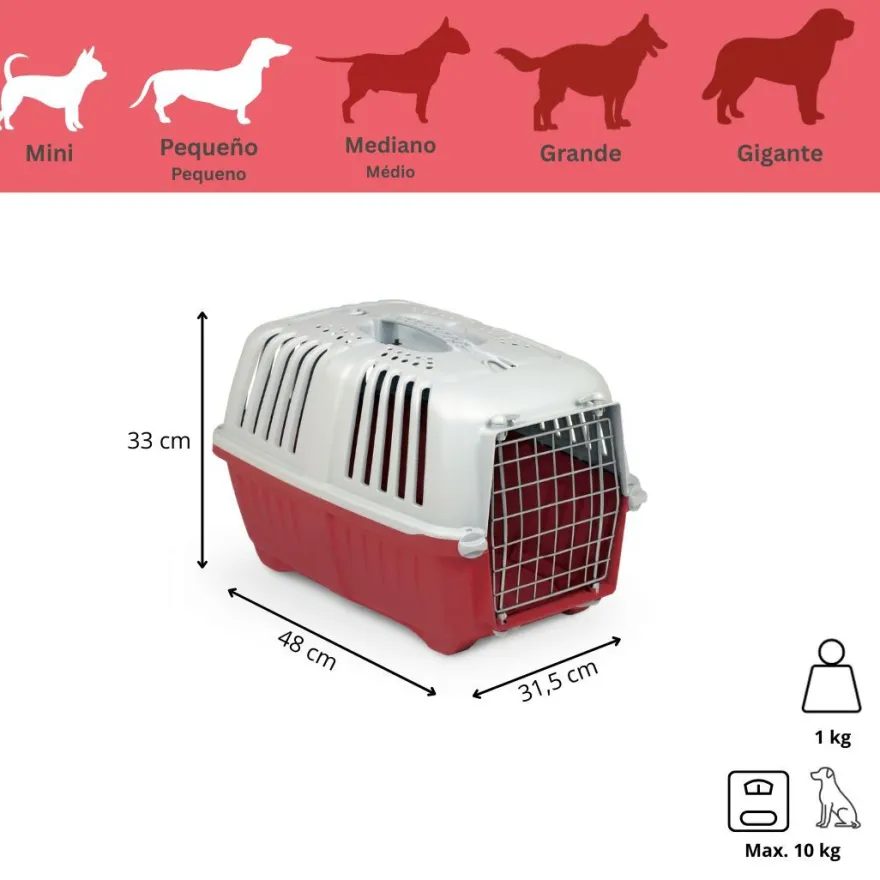 TK-Pet Madrid Transportadora para cães e gatos