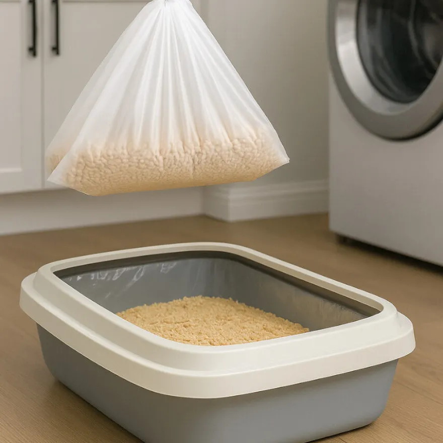 TK Pet Sacos para caixa de areia para gatos