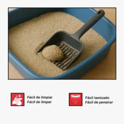 TK Pet Sanitary Scoop Pá de areia XL para gatos