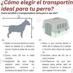 TK-Pet Senda Gipsy Transportadora Amarela para cães e gatos