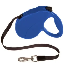 TK-Pet Trela Extensível Azul para cães