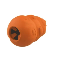 Tootoy! Bear dispenser Chew Toy Laranja mordedor com dispensador de snacks para cães