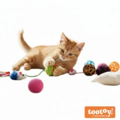 Tootoy! Bolas coloridas para gatos