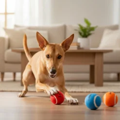 Tootoy! Chase Conjunto 3 bolas com apito mini para cães