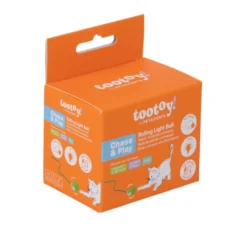 Tootoy! Chase & Play Bola interativa para gatos