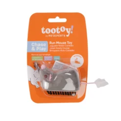 Tootoy! Chase & Play Brinquedo Rato interativo de correr para gato