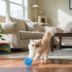 Tootoy! Chase Play Flash Ball Bola para gatos