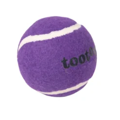 Tootoy! Chase Squeaker Ball Roxo bola de ténis para cães