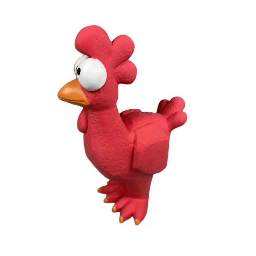 Tootoy! Chew Brinquedo galinha divertida para cães