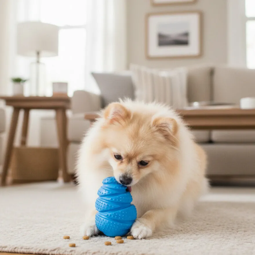 Tootoy! Chew Brinquedo interativo dispensador de snacks para cães
