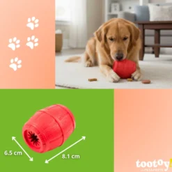 Tootoy! Chew Brinquedo interativo dispensador de snacks para cães
