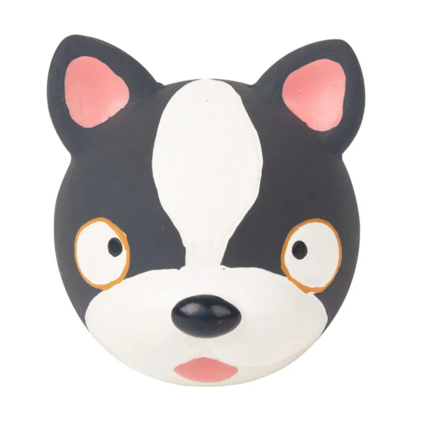 Tootoy! Chew Bulldog Francês mordedor de látex com som para cães