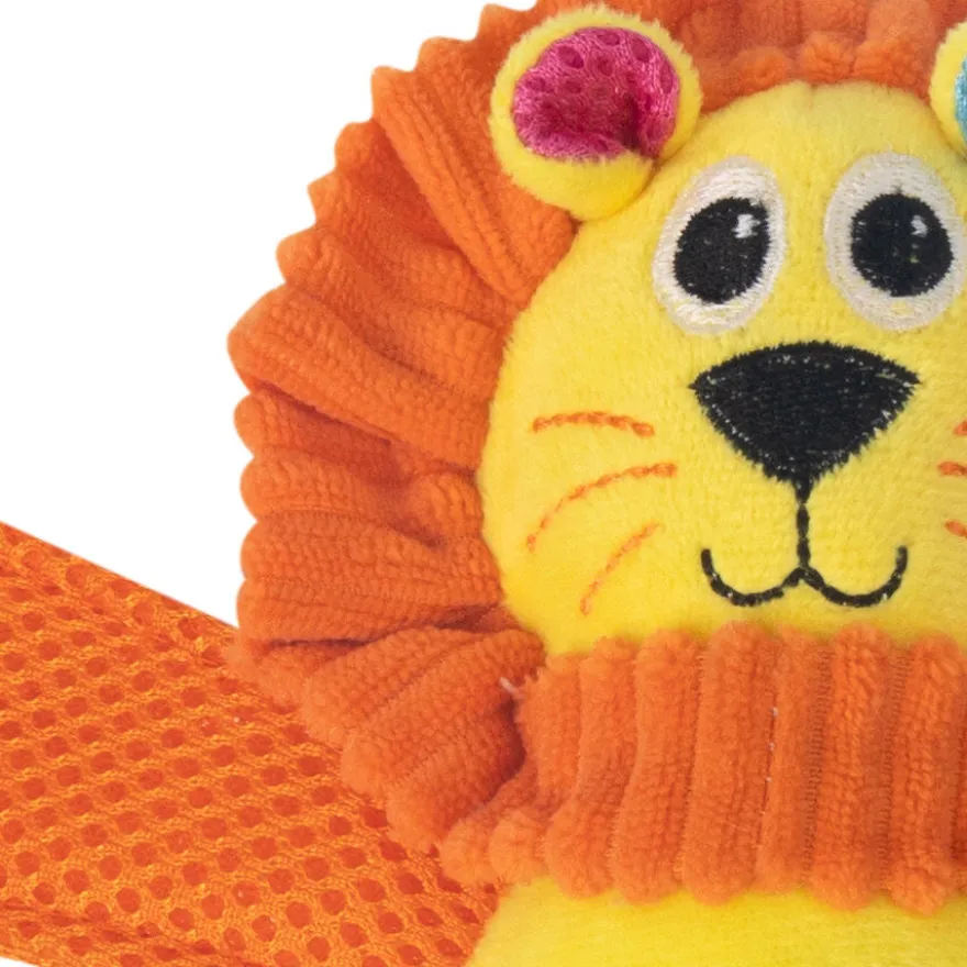 Tootoy! Chew Fetch It Lion Multicolor peluche para cães