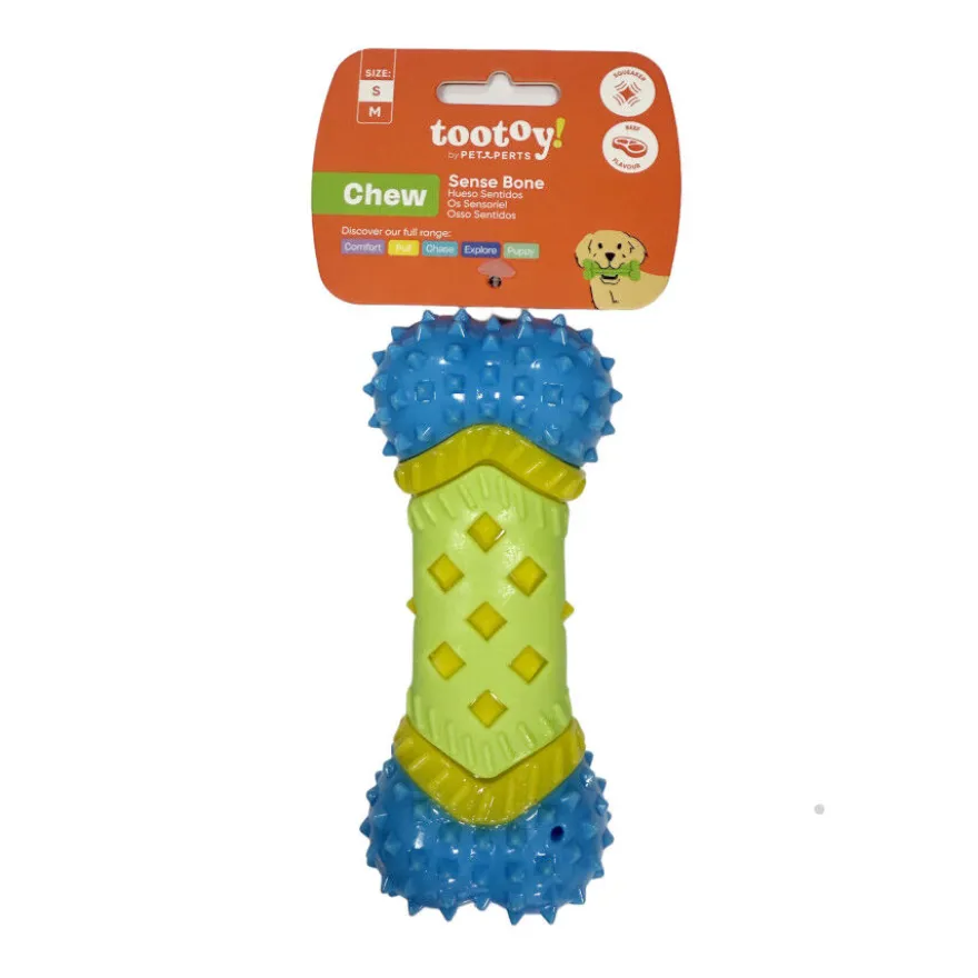 Tootoy! Chew Mordedor dental com apito para cães