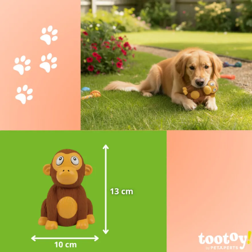 Tootoy! Chew Mordedor Macaquinho Chimpanzé para cães