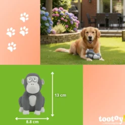 Tootoy! Chew Mordedor Macaquinho Gorila para cães