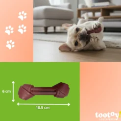 Tootoy! Chew Osso de bamboo para cães
