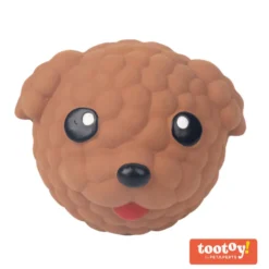 Tootoy! Chew Poodle Mordedor de látex com som para cães