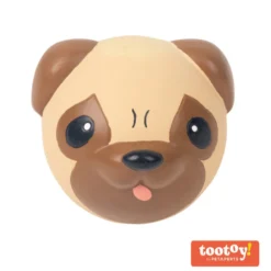Tootoy! Chew Pug Mordedor de látex com som para cães