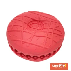 Tootoy! Chew Strawberry Donut Treat Dispenser brinquedo para cães