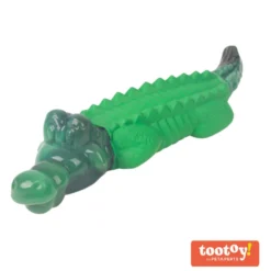 Tootoy! Chew Tuff Cocodrile Mordedor para cães