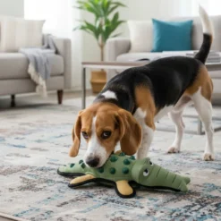 Tootoy! Comfort Brinquedo crocodilo resistente para cães