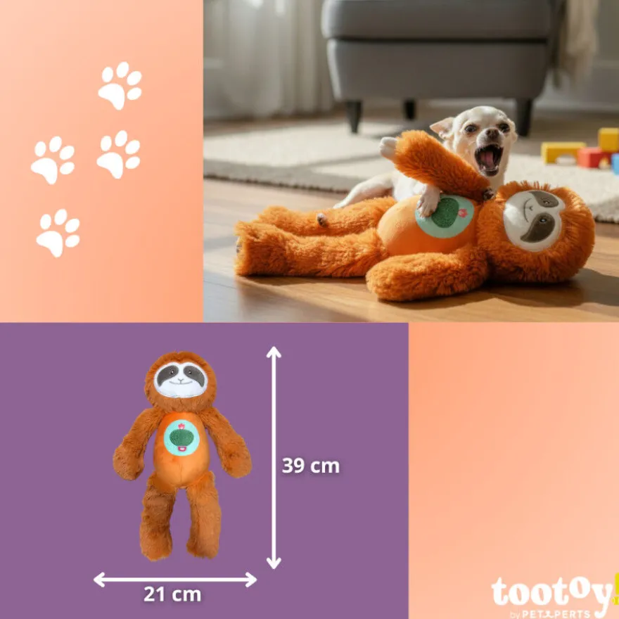 Tootoy! Comfort Peluche bicho-preguiça para cães