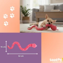 Tootoy! Comfort Peluche osso cobra para cães