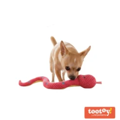 Tootoy! Comfort Peluche osso cobra para cães