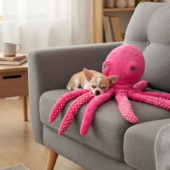 Tootoy! Comfort Peluche polvo Octopus para cães