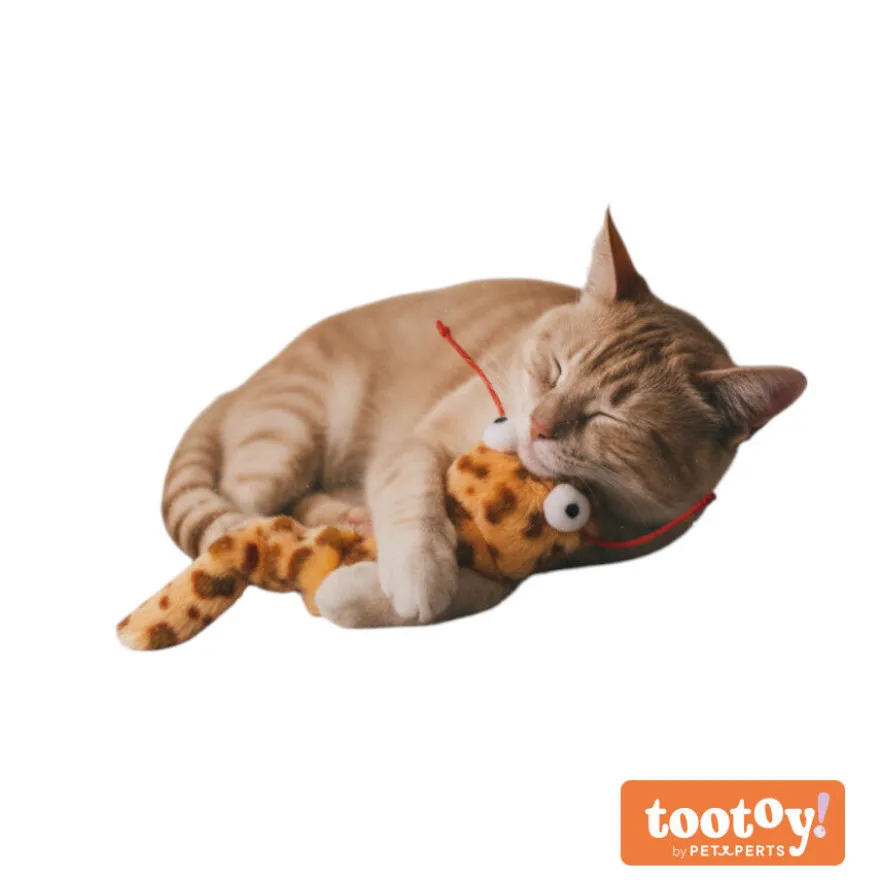Tootoy! Comfort & Relax Peluche cobra para gatos