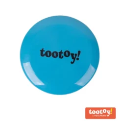 Tootoy! Flying disc Blue Frisbee Azul para cães