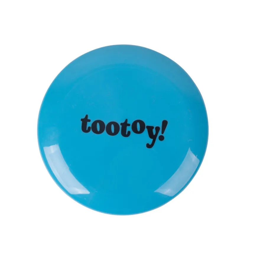 Tootoy! Flying disc Blue Frisbee Azul para cães