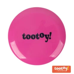 Tootoy! Flying disc Pink Frisbee Rosa para cães