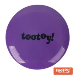 Tootoy! Flying disc Purple Frisbee Roxo para cães