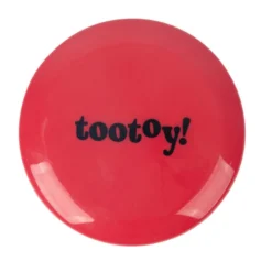 Tootoy! Flying disc Red Frisbee Vermelho para cães