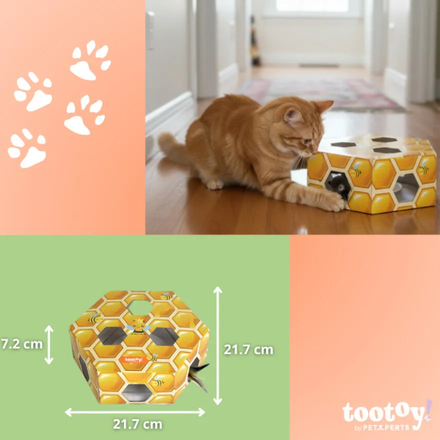 Tootoy! Interactive & Stimulate Brinquedo interativo para gatos