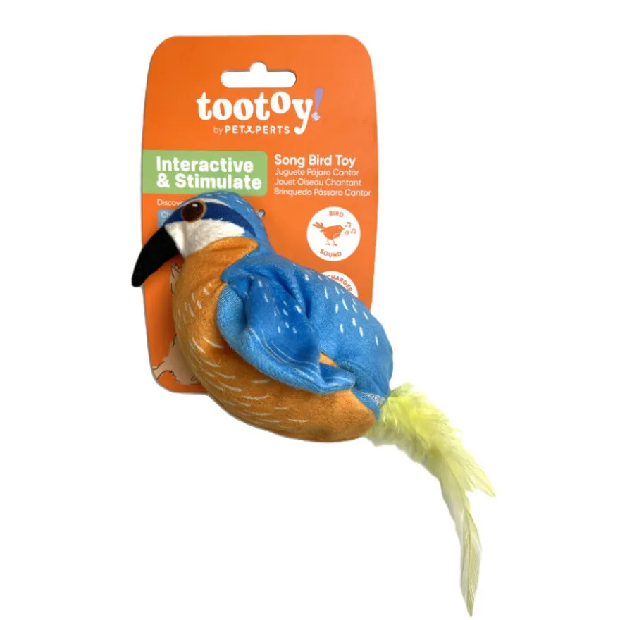 Tootoy! Interactive & Stimulate Pássaro de brinquedo para gatos
