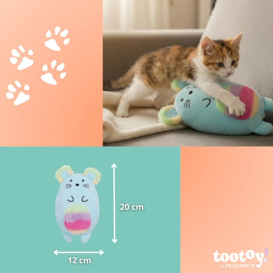 Tootoy! Kitten Peluche Arco-íris para gatos