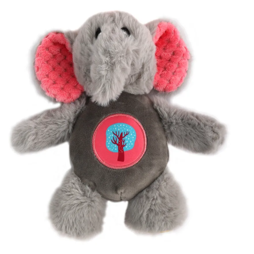 Tootoy! Noisy Elephant Cuddler peluche para cães