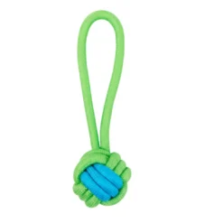 Tootoy! Pull Bola de corda com pega para cães